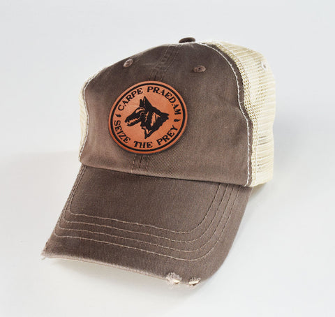 Seize the Prey Leather Dad Hat